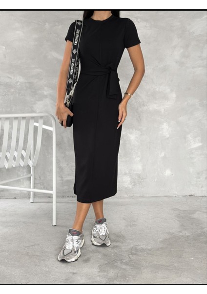 Kadın Oys Kumaş Maxi Elbise modelleri