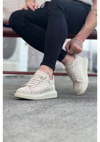 WG096 Bej Süet Günlük Erkek Casual Ayakkabı fiyatları