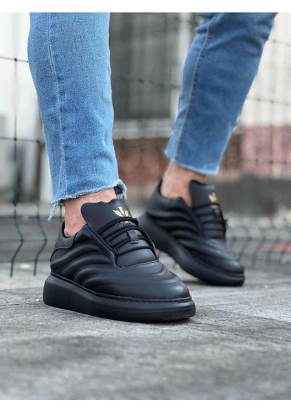 Kömen WG094 Kömür Cilt Erkek Casual Ayakkabı