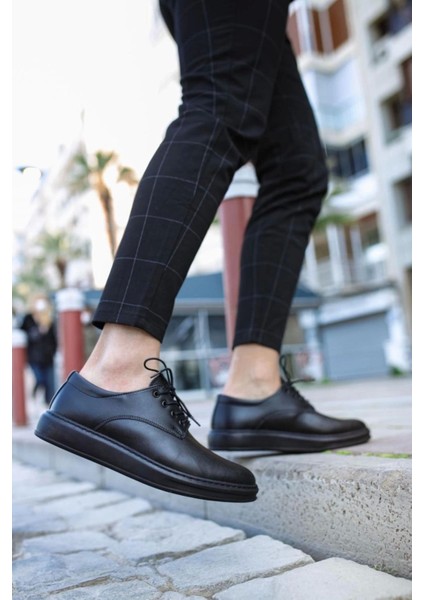 Knack Klasik Erkek Ayakkabı 001 Siyah (Siyah Taban) modelleri