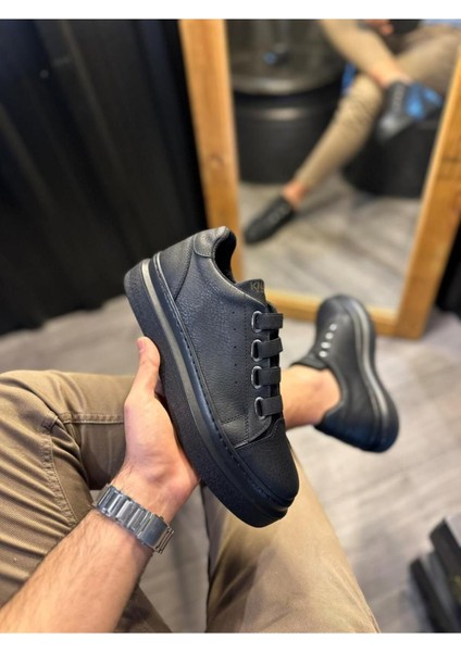 Knack Günlük Ayakkabı 521 Siyah (Siyah Taban)
