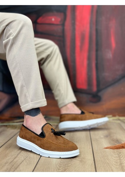 BA0005 Bağcıksız Yüksek Taban Klasik Püsküllü Corcik Erkek Ayakkabı fiyatları