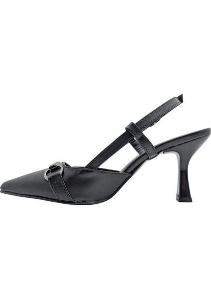 Pauline | Kadın Abiye Arkası Açık Stiletto - Pauline - Siyah - 38 fiyatları