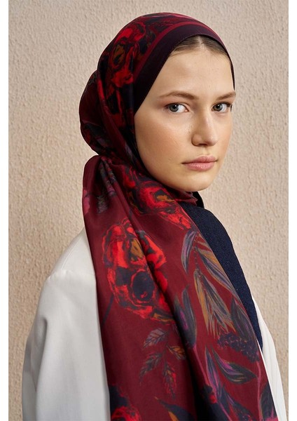 Bordo Ed Scarf Celebrity Carmina Şal fiyatları