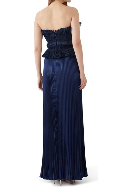 Maske Balosu Elbisesi - Koyu Mavi modelleri