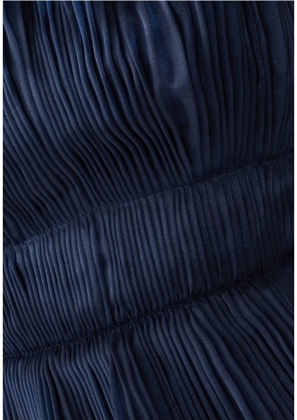 Maske Balosu Elbisesi - Koyu Mavi fırsatları