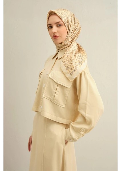 34 Armine Twill Ipek Eşarp 9352D