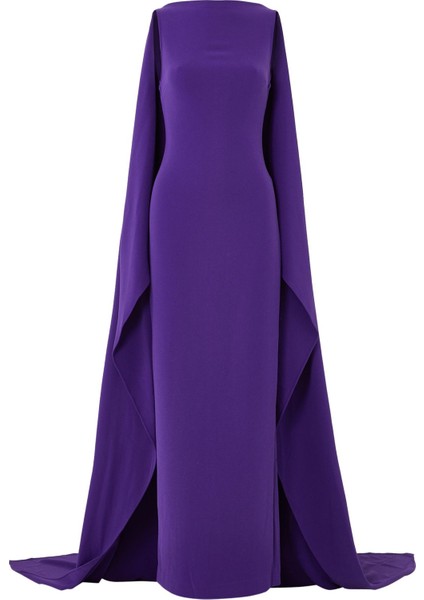 Kaila Maxi Elbise - Mor