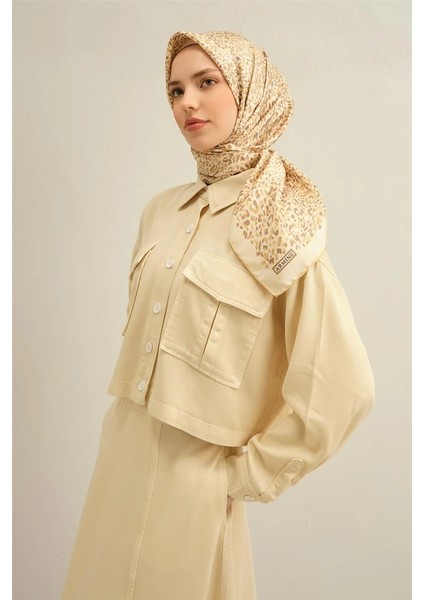 34 Armine Twill Ipek Eşarp 9352D