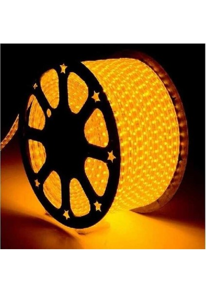 Hortum Esnek Şerit LED Amber Işık 220V Fış/1,2,3,4,5,7,10,15,20,25,30 Metre fırsatları