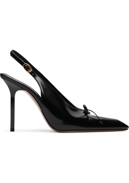 Yüksek Topuklu Slingback Ayakkabı