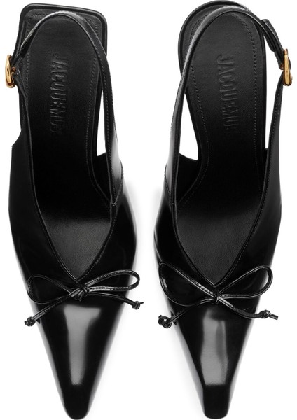Yüksek Topuklu Slingback Ayakkabı
