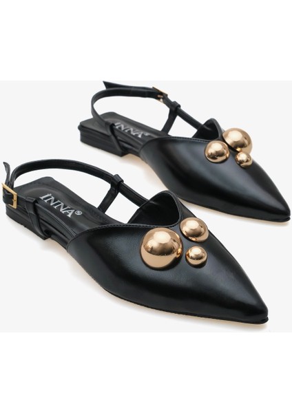 Adace Inna Kadın Aksesuarlı Babet