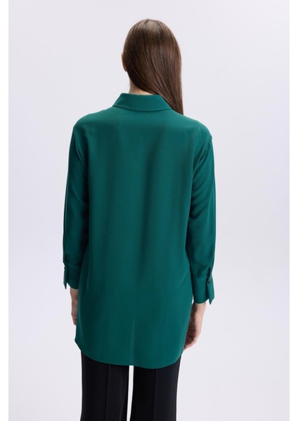 Omuz Detaylı Zümrüt Tunik T-1499 indirimleri