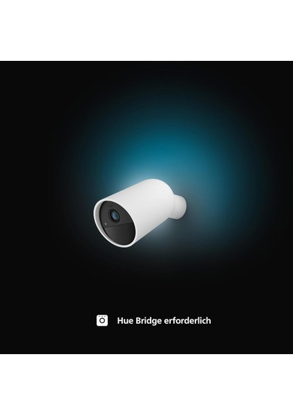 Hue Secure Kablosuz Akıllı Ev Güvenlik Kamerası ,beyaz, Yüksek Çözünürlüklü Görüntü