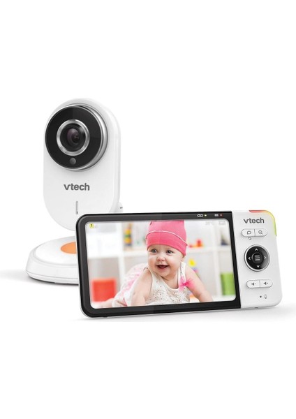 VM818 Hd Bebek Monitörü, Geniş Açılı Kamera, Hd Video, 5" LCD Ekran, Gece Görüşü, Iki Yönlü Iletişim