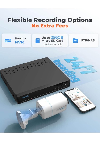 4K Poe Güvenlik Kamerası, Akıllı Insan/araç Algılama, IP67, 7/24 Kayıt fiyatları