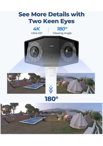 Duo 2 Poe 4K Güvenlik Kamera Sistemi fırsatları