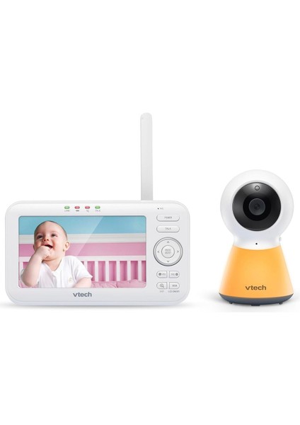 VM5254 Bebek Monitörü, 5” Lcd, Gece Görüşü, Interkom, Ninniler ve Gece Lambası