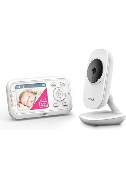 Baby Monitor VM3255, Hareketli Kamera, 2.8" LCD Ekran, Dijital Zoom, Gece Görüşü, Iki Yönlü Iletişim
