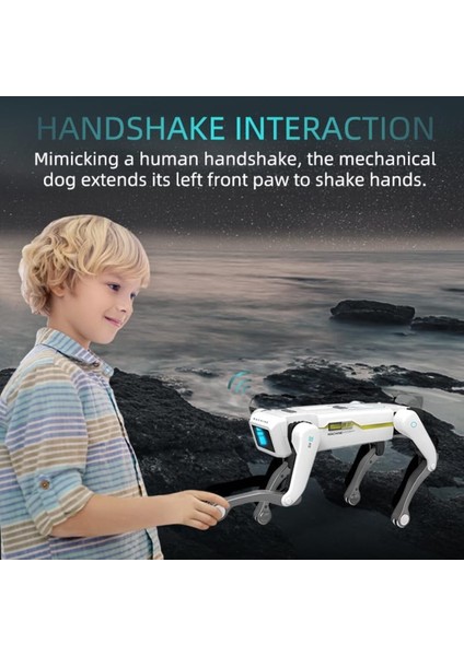 Robot Köpek Uzaktan Kumandalı Oyuncak - 3-12 Yaş Için Akıllı Robot Köpek