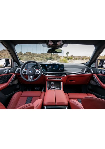 Bmw X6 2024 Model Gösterge ve Dokunmatik Bilgi Ekranı Uyumlu 9h Nano Ekran Koruyucu