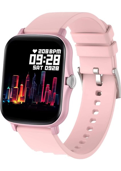 Beast Akıllı Saat, 1.69” Full Touch Ekran, Spo2 & Nabız Takibi, Spor Modları, Uzun Pil Ömrü