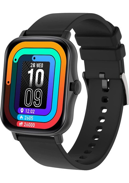 Beast Akıllı Saat, 1.69” Full Touch Ekran, Spo2 & Nabız Takibi, Spor Modları, Uzun Pil Ömrü