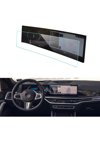 Bmw M4 2023-2024 Model Gösterge ve Dokunmatik Bilgi Ekranı Uyumlu 9h Nano Ekran Koruyucu