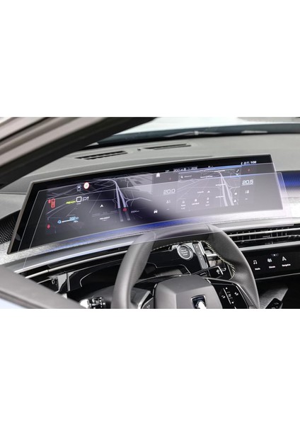 Peugeot E-3008 E-5008 2024 Model Gösterge ve Dokunmatik Bilgi Ekranı Uyumlu 9h Nano Ekran Koruyucu