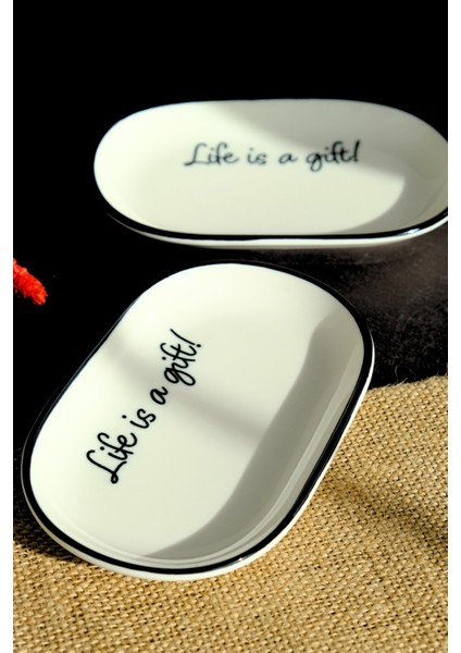 Motto Gift Kayık Tabak 2 Li 18X11X2CM fiyatları