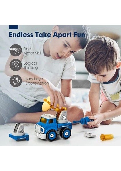 3'ü 1 Arada Ayrılabilir Robot A - 5 In 1 Robot