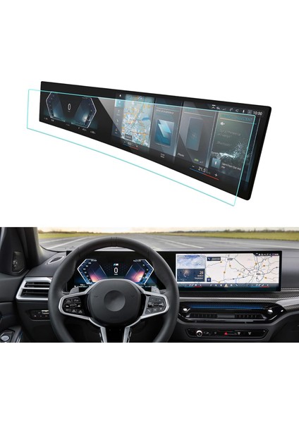Bmw I7 2022-2024 Model Gösterge ve Dokunmatik Bilgi Ekranı Uyumlu 9h Nano Ekran Koruyucu