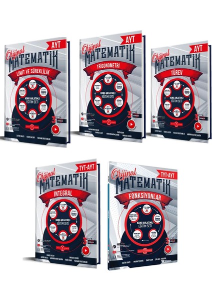 Ayt Matematik Set (Fonksiyon-Trigonometri-Limit-Logaritma-Türev)