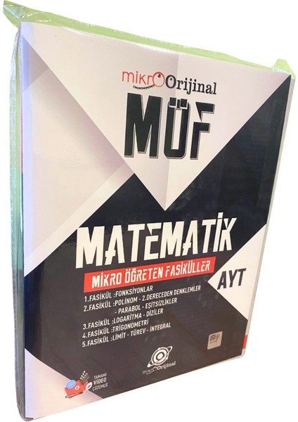 Mikroorjinal Ayt Ayt Möf Set Matematik