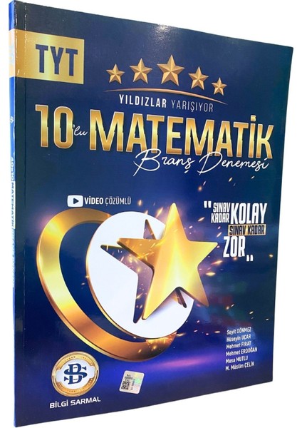 Yıldızlar Yarışıyor Tyt Deneme 10 Lu Matematik