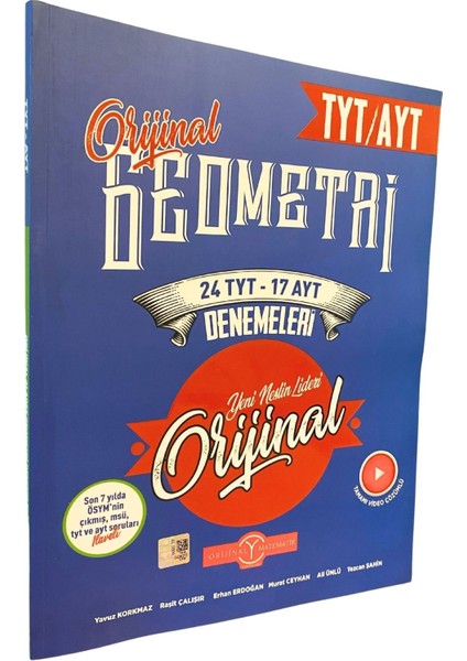 Orijinal Tyt 24 Ayt 17 Deneme Geometri