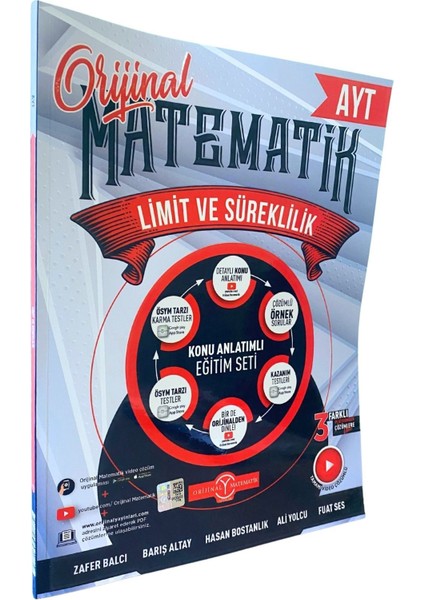 Orijinal Yks Ayt Konu Anlatımlı Limit Süreklilik