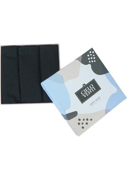 Must Have | 3'lü Organik Pamuk Yüksek Bel Slip Külot