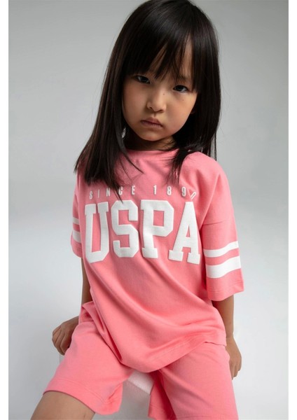 U.s Polo Bermuda Takım US2091-4 Neon Pembe modelleri