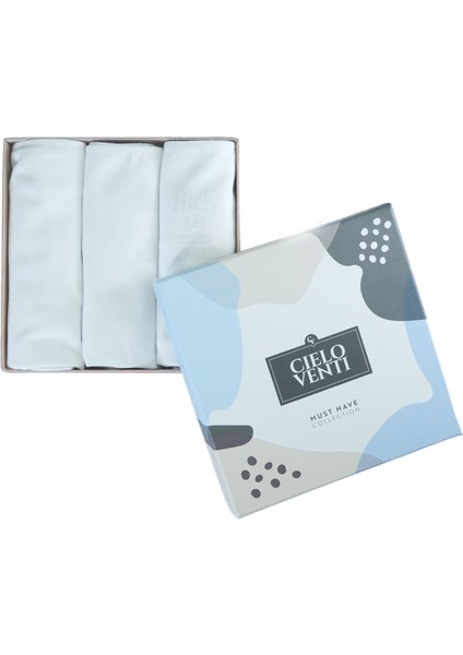 Must Have | 3'lü Organik Pamuk Yüksek Bel Slip Külot
