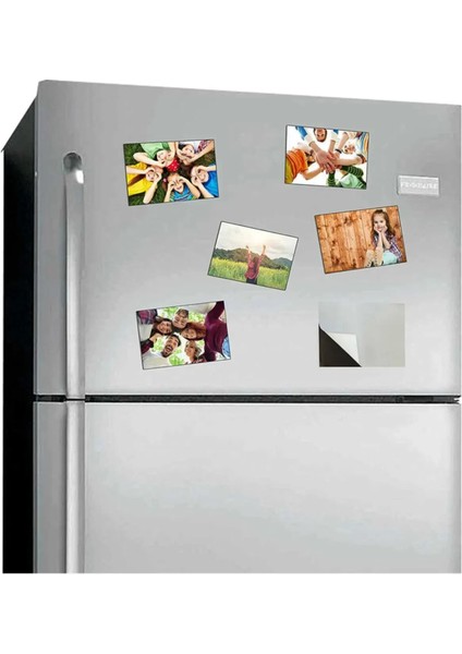 25 Adet Sticker Magnet 7x9 Cm Kına Düğün Bebek Yapışkanlı Magnet Fotoğraf, El Işleri Ve Resim