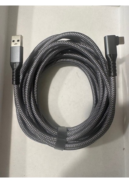 5 Metre 90 Derece Typec Kablo Type-C 5 Metre Kablo
