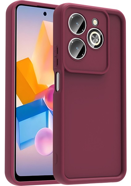 Infinix Hot 40I Kılıf Kamera Korumalı Renkli Ananas Kapak