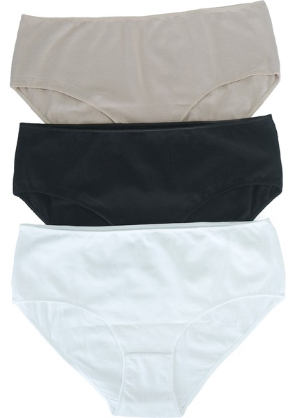 Must Have | 3'lü Organik Pamuk Yüksek Bel Slip Külot fiyatları