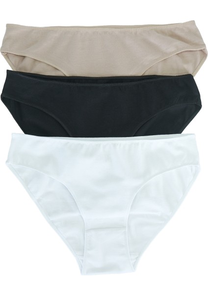 Must Have | 3'lü Organik Pamuk Slip Külot