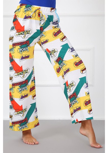 Bayan Pamuk Tek Alt Pijama 210021