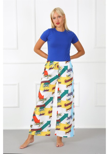 Bayan Pamuk Tek Alt Pijama 210021