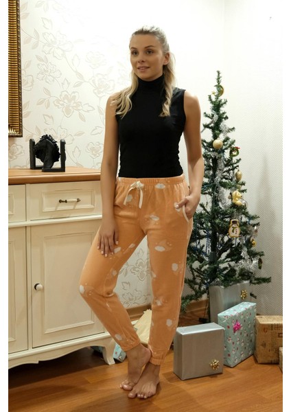 Kadın Welsoft Polar Tek Alt Pijama 210071