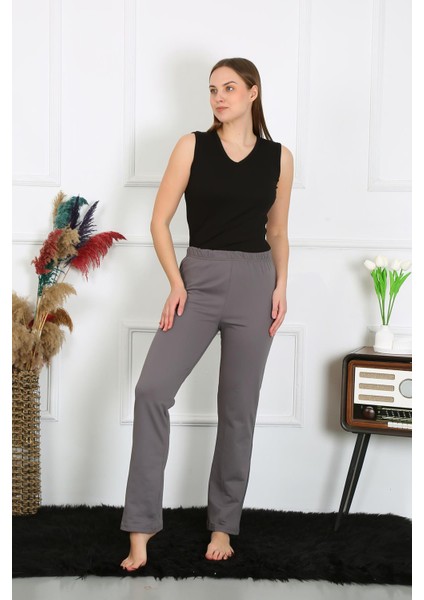 Kadın Pamuklu Tek Alt Pijama 27525